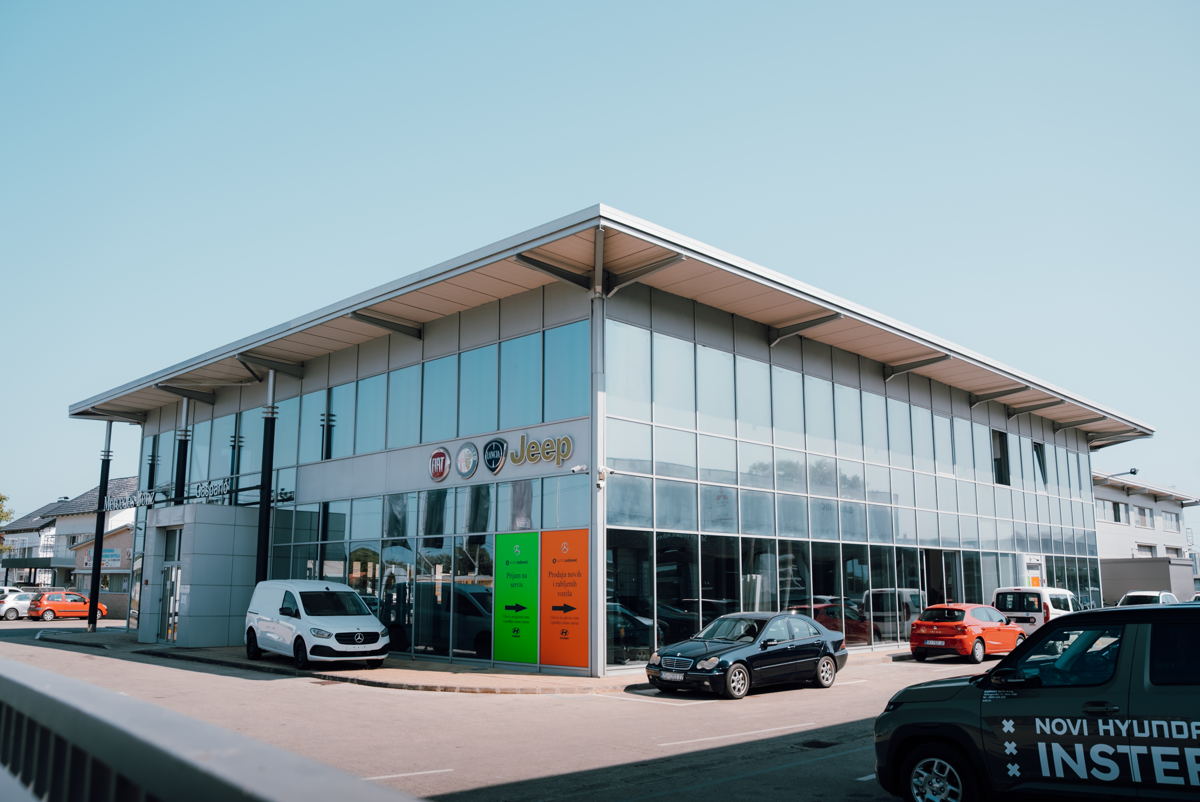 Nova signalizacija radi privremenih radova i preuređenja Mercedes-Benz salona